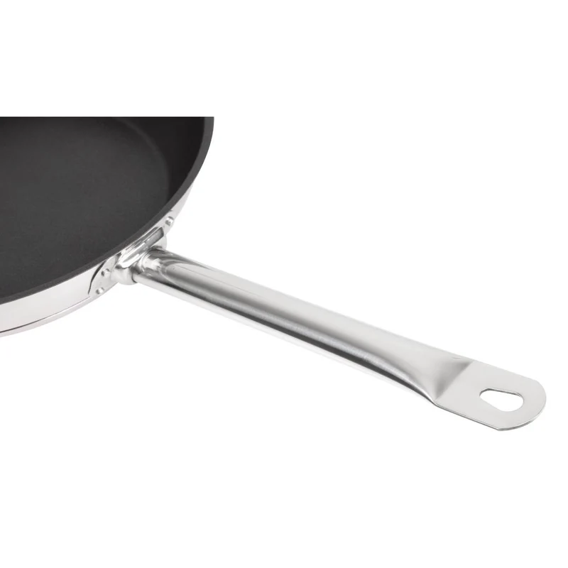 Poêle antiadhésive en inox Vogue Téflon Platinum Plus 280 mm