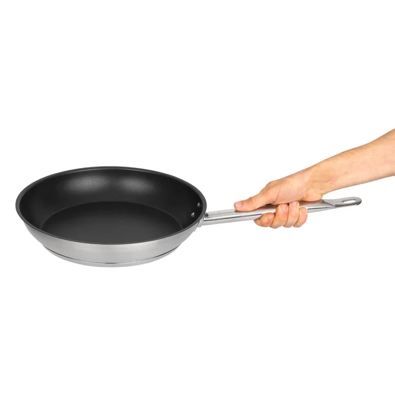 Poêle antiadhésive en inox Vogue Téflon Platinum Plus 280 mm
