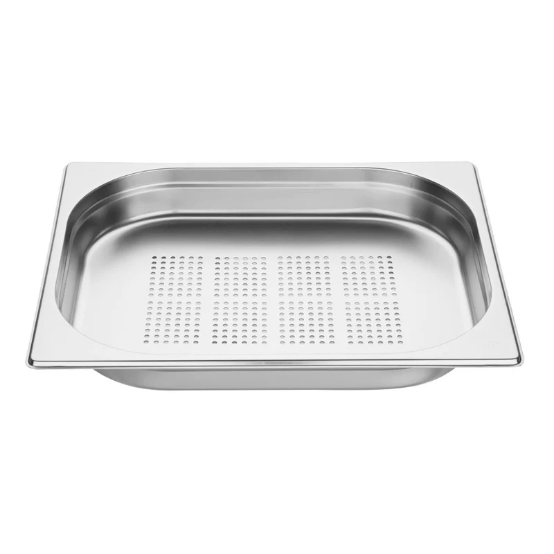 Bac inox perforé GN 1/2 40mm Vogue