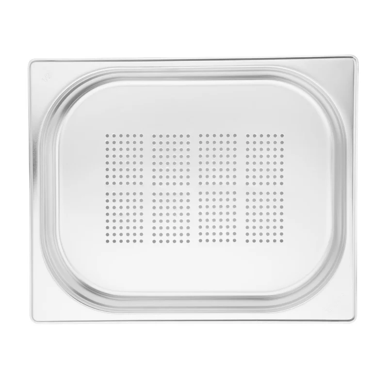 Bac inox perforé GN 1/2 40mm Vogue