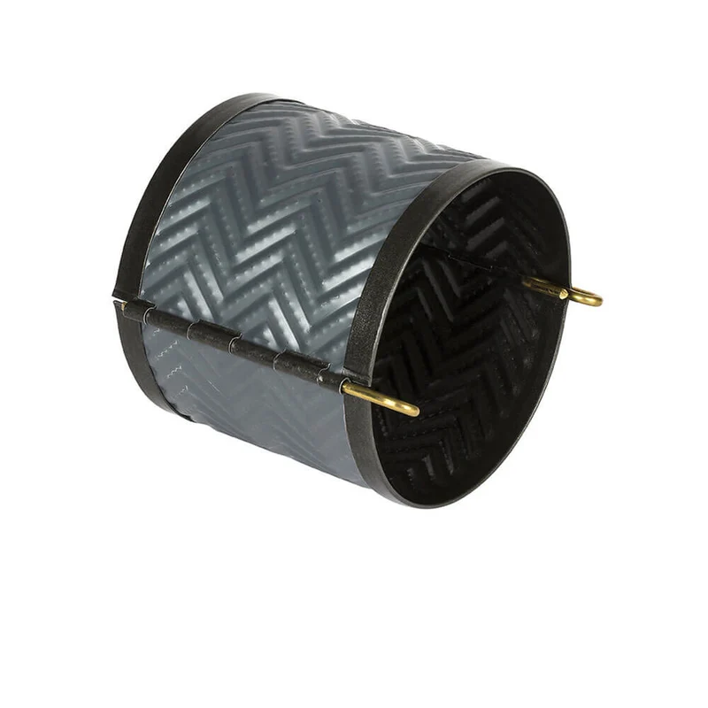 Pâté en Croûte Exopan Rond à Chevrons Diamètre 20 cm Hauteur 9 cm - MATFER