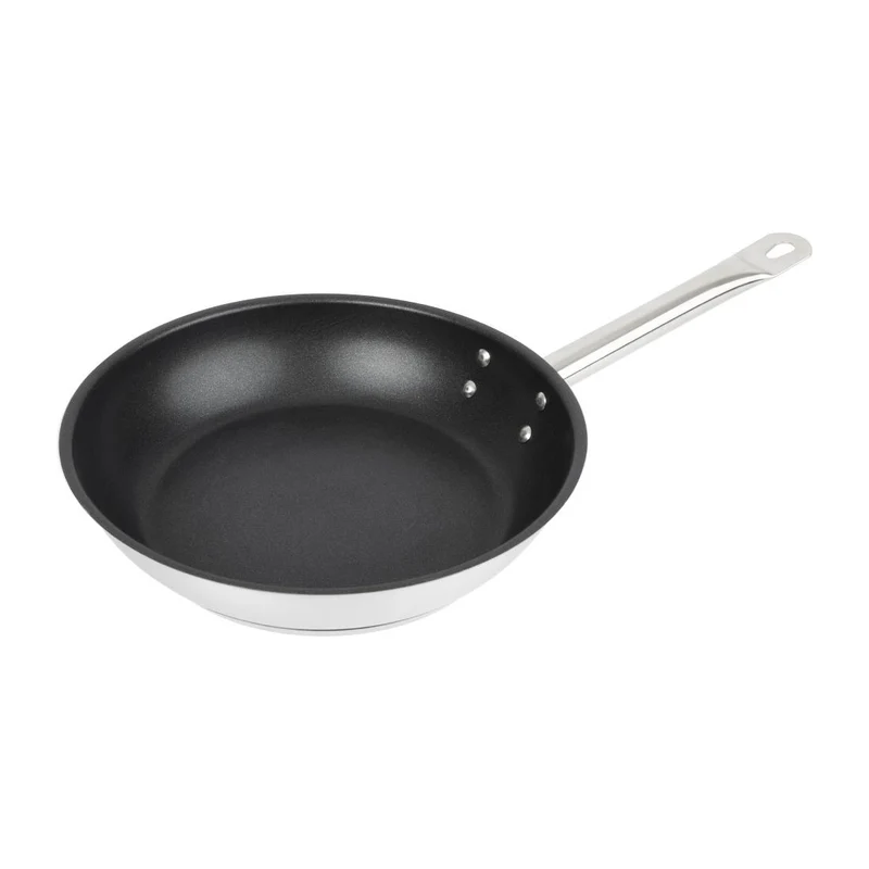 Poêle antiadhésive en inox Vogue Téflon Platinum Plus 240 mm