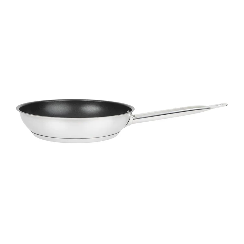Poêle antiadhésive en inox Vogue Téflon Platinum Plus 240 mm