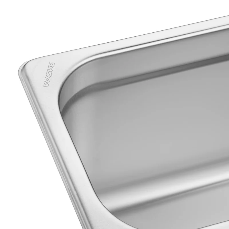 Plateau inox GN 2/4 Vogue 150mm