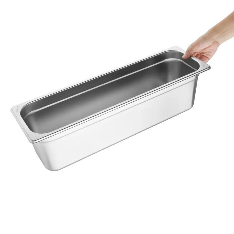 Plateau inox GN 2/4 Vogue 150mm