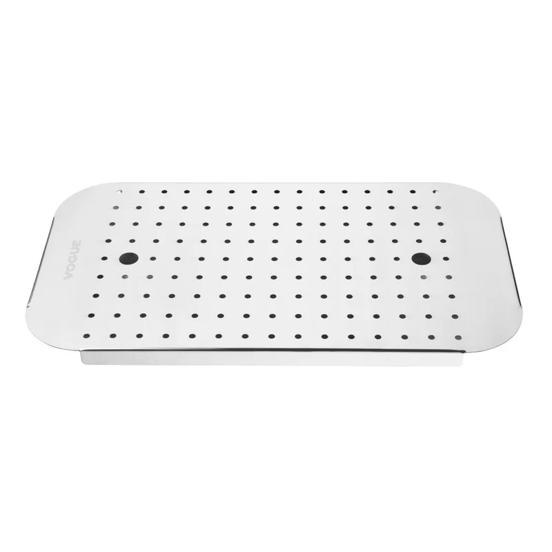 Égouttoir en acier inoxydable Vogue pour GN 1/1