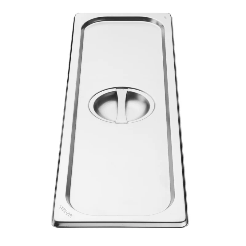 Couvercle inox Vogue GN 2/4