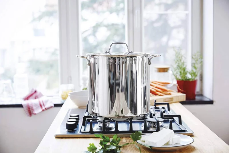 Marmite Beka Chef en inox avec couvercle