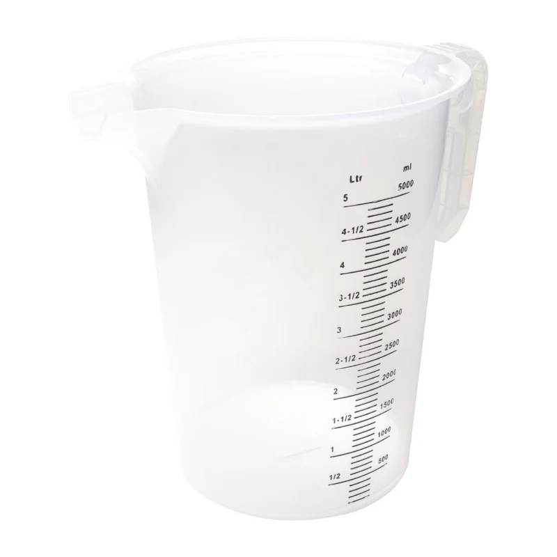 Pichet mesureur en polypropylène 5L