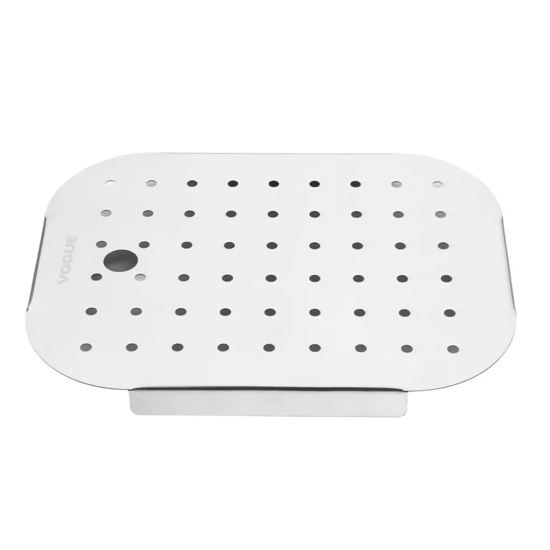 Égouttoir en acier inoxydable Vogue pour GN 1/2