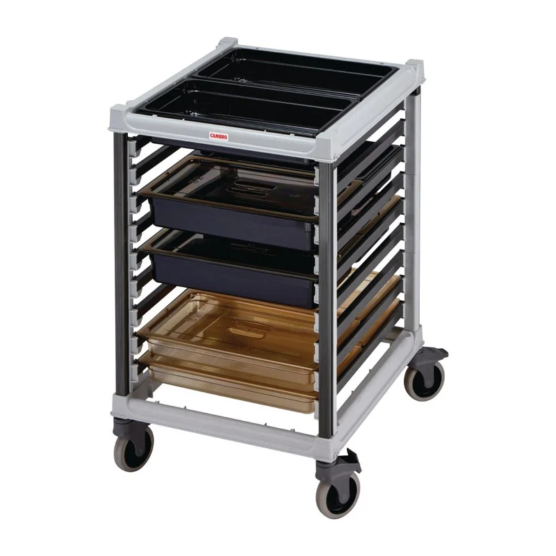 Échelle 9 niveaux GN 2/1 pour 18 bacs GN 1/1 Cambro