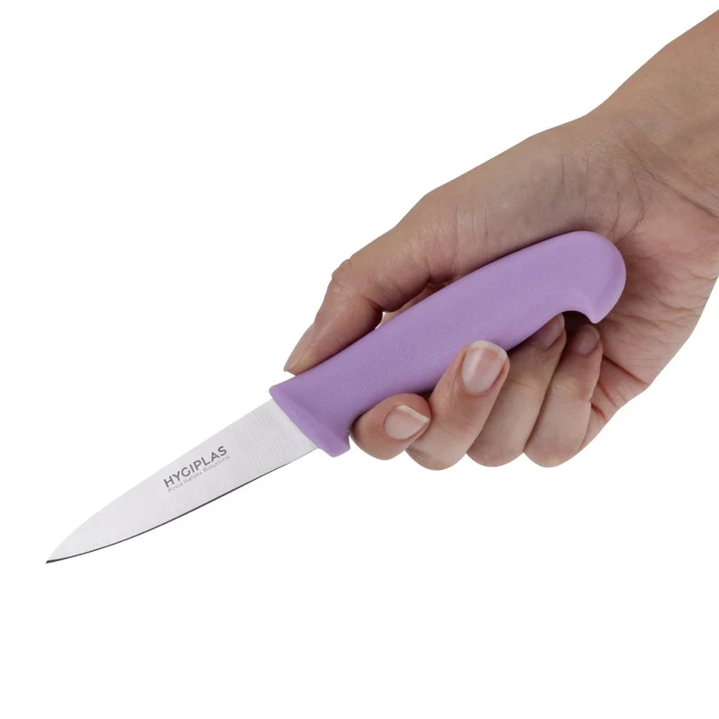 Couteau d'office Hygiplas violet 9cm
