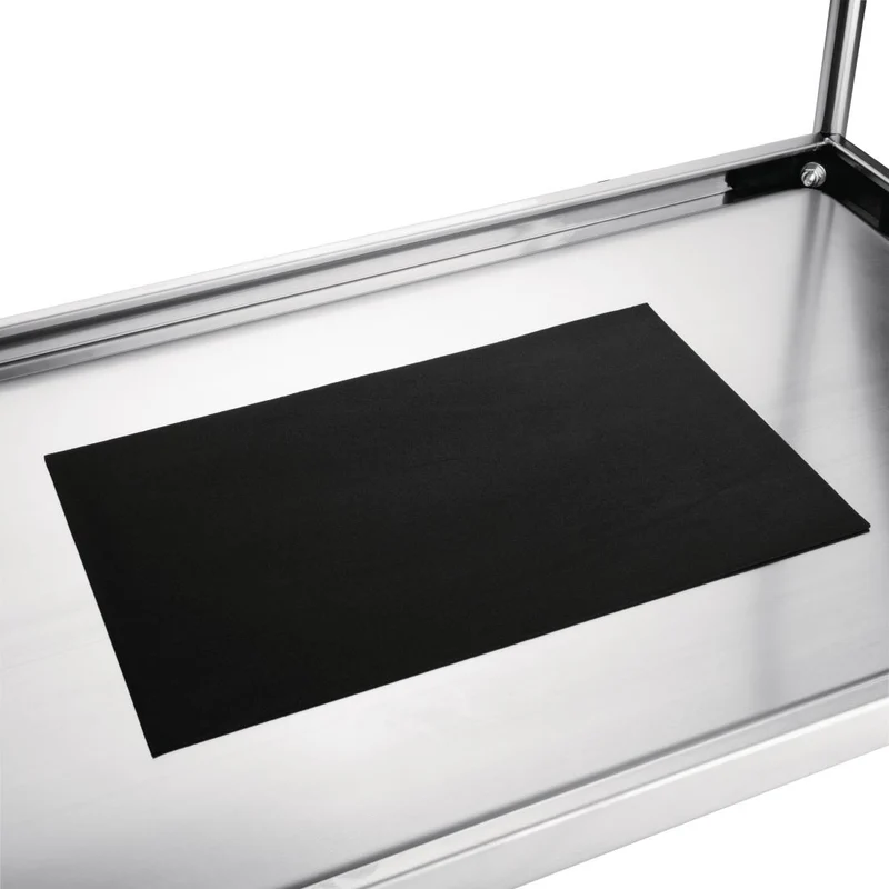 Grand chariot de débarrassage en inox Vogue 3 niveaux