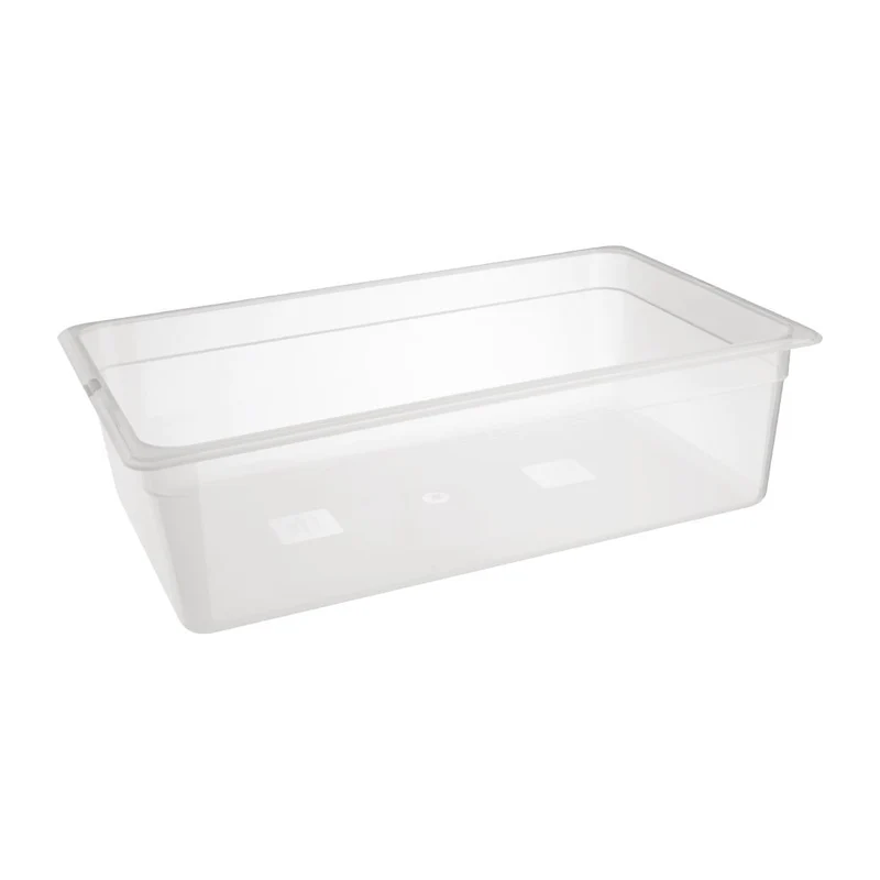 Bac en polypropylène GN 1/1 sans couvercle Nisbets Essentials 150mm