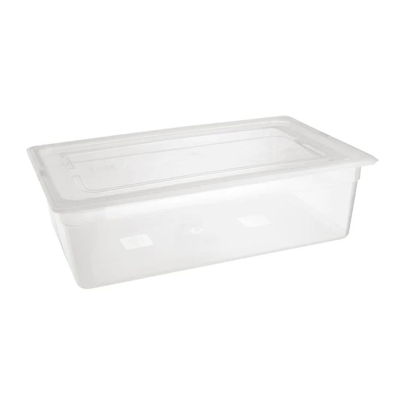 Bac en polypropylène GN 1/1 sans couvercle Nisbets Essentials 150mm