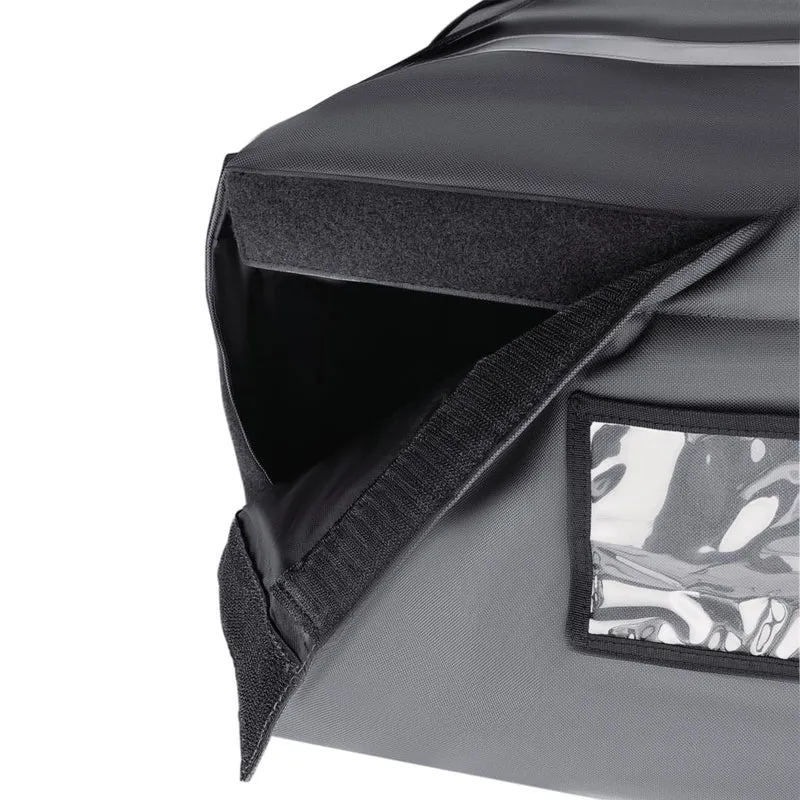 Sac à pizza isotherme Vogue gris 495 x 495 x 320 mm