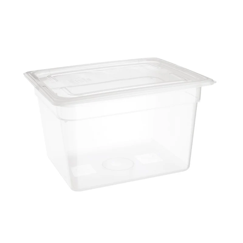 Bac en polypropylène GN 1/2 sans couvercle Nisbets Essentials 200mm