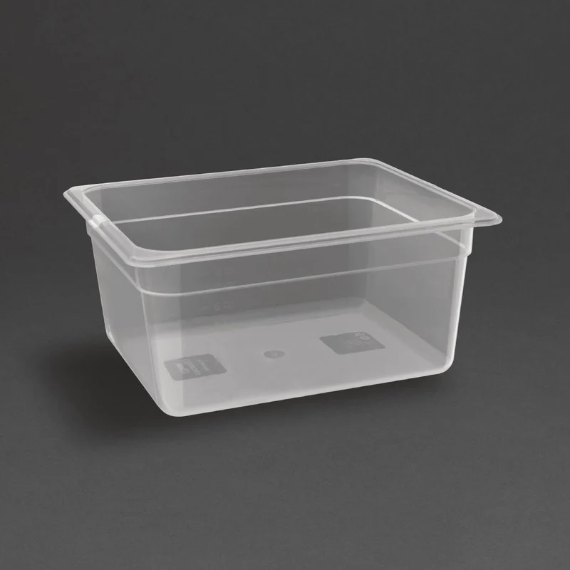 Bac en polypropylène GN 1/2 sans couvercle Nisbets Essentials 150mm