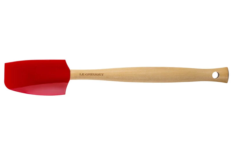 Spatule en silicone Le Creuset Création petit modèle 4,5cm cerise