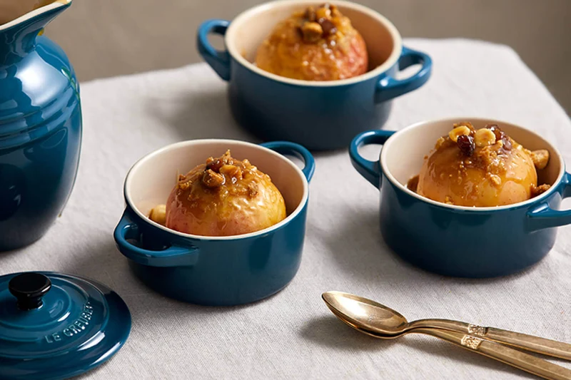Mini cocotte ronde en céramique Le Creuset 10cm Deep Teal