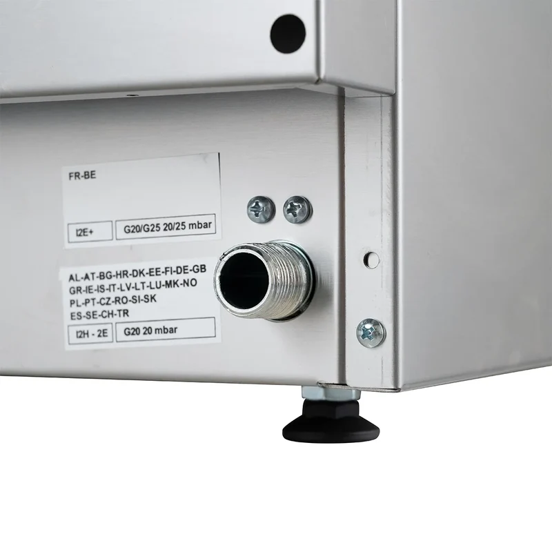 Cuisinière à gaz Série 600 - 60/60 - Appareil de table - 11,7 kW
