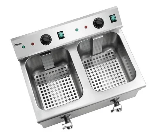 Friteuse à induction Bartscher 2x8L Plus