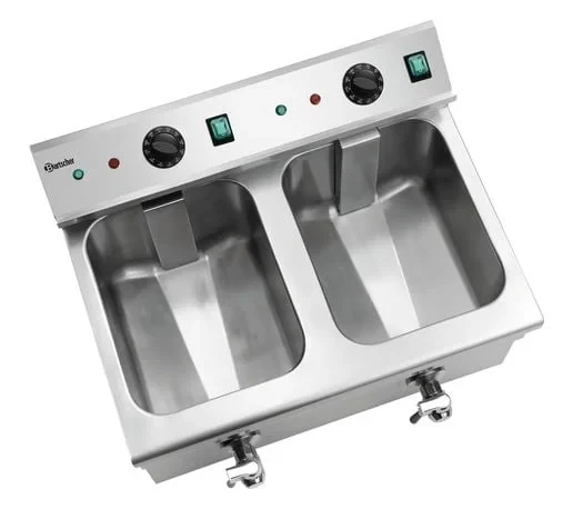 Friteuse à induction Bartscher 2x8L Plus