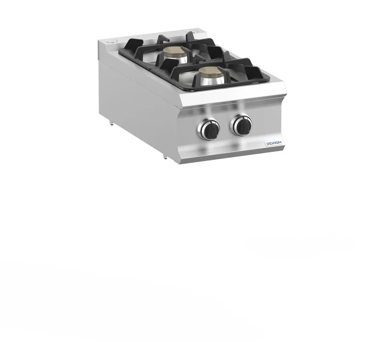 Cuisinière à gaz Dexion Lux 700 - 40/73 - 2 feux - appareil de table - 11 kW