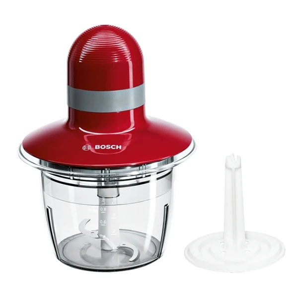 Mini hachoir 400 W rouge MMR08R2 Bosch