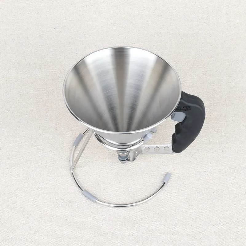 Entonnoir à piston avec pied De Buyer