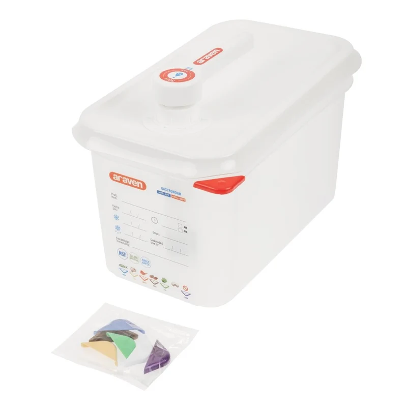 Distributeur de sauce à pompe Araven GN 1/4