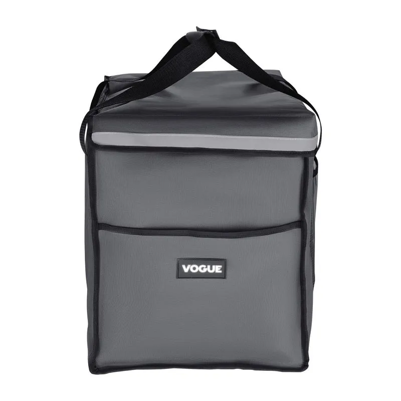 Sac de livraison isotherme pliant Vogue gris 540 x360 x 430 mm