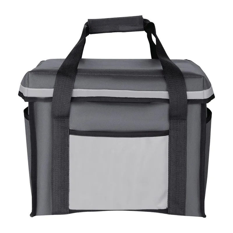Sac de livraison isotherme pliant Vogue gris 305 x 380 x 380 mm