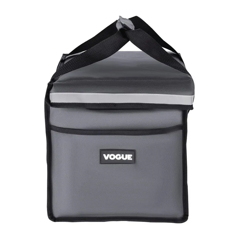 Sac de livraison isotherme pliant Vogue gris 305 x 380 x 380 mm