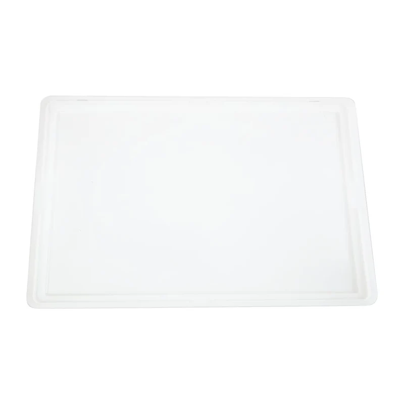 Couvercle pour boîte à pâte à pizza en polyéthylène Cambro 60x40x2cm