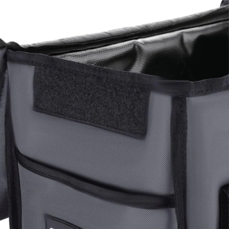 Sac de livraison isotherme chargement par le haut Vogue gris 330 x 230 x 330 mm