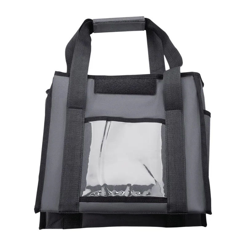 Sac de livraison isotherme chargement par le haut Vogue gris 330 x 230 x 330 mm