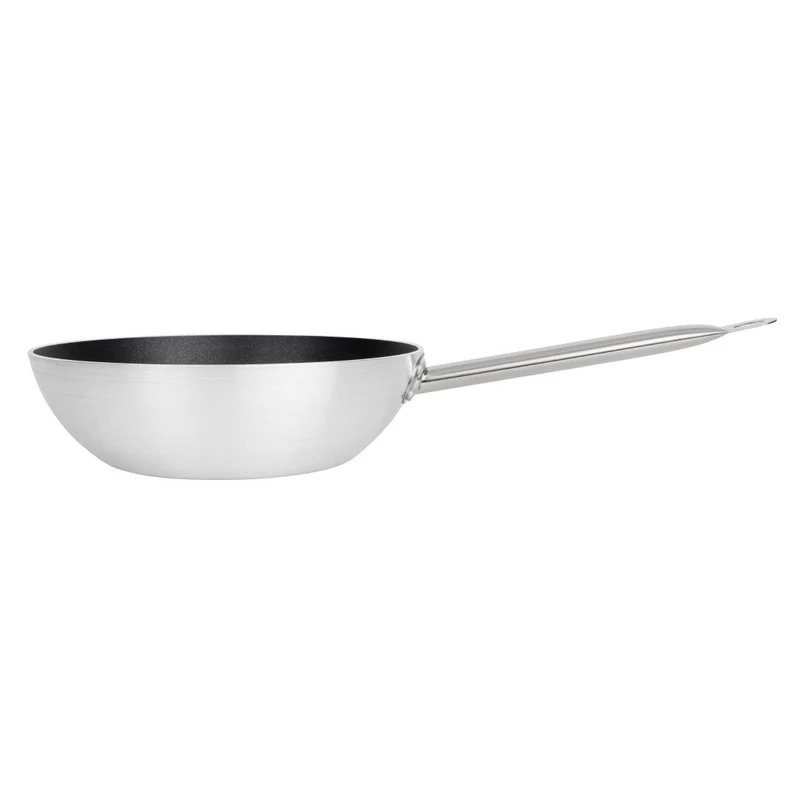 Wok aluminium antiadhesif induction Vogue Teflon Platinum Plus 300mm