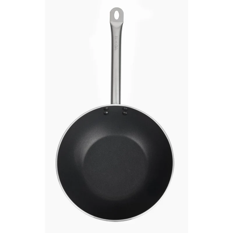 Wok aluminium antiadhesif induction Vogue Teflon Platinum Plus 300mm