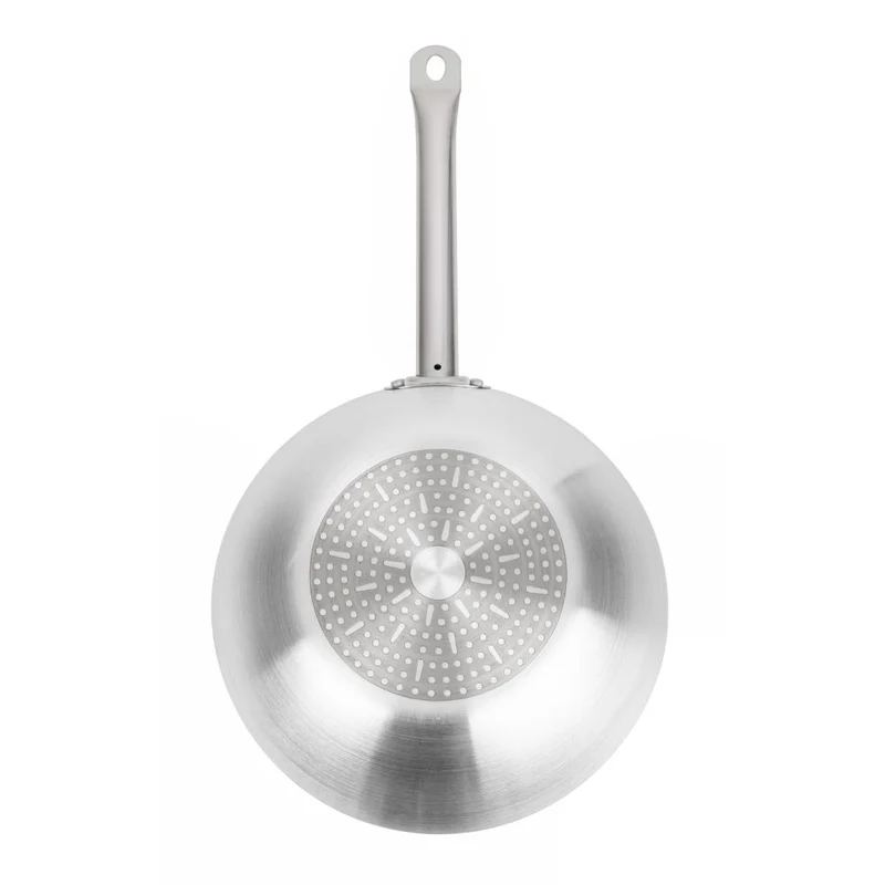 Wok aluminium antiadhesif induction Vogue Teflon Platinum Plus 300mm