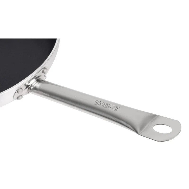Poêle antiadhésive induction en aluminium et téflon Vogue 300mm