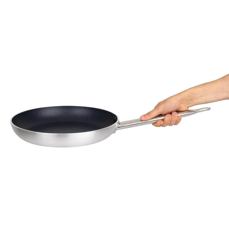 Poêle antiadhésive induction en aluminium et téflon Vogue 300mm