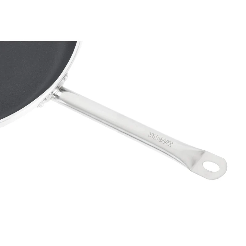 Poêle antiadhésive induction en aluminium et téflon Vogue 400mm