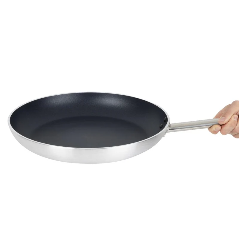 Poêle antiadhésive induction en aluminium et téflon Vogue 400mm