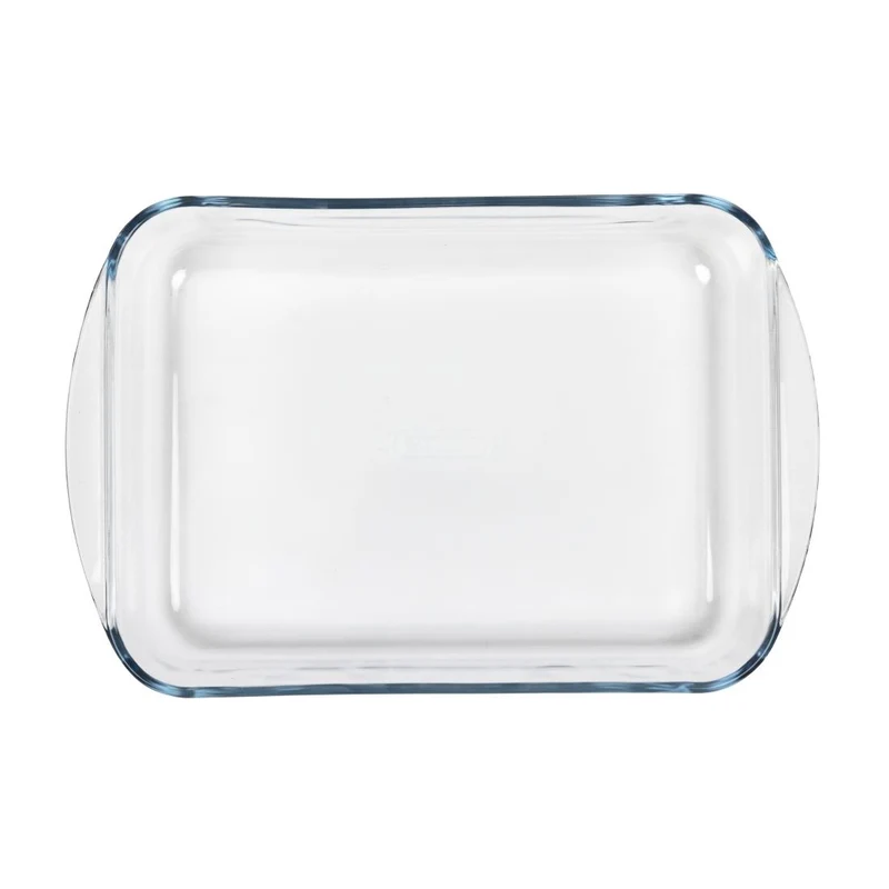 Plat à four rectangulaire en verre Pyrex 350mm