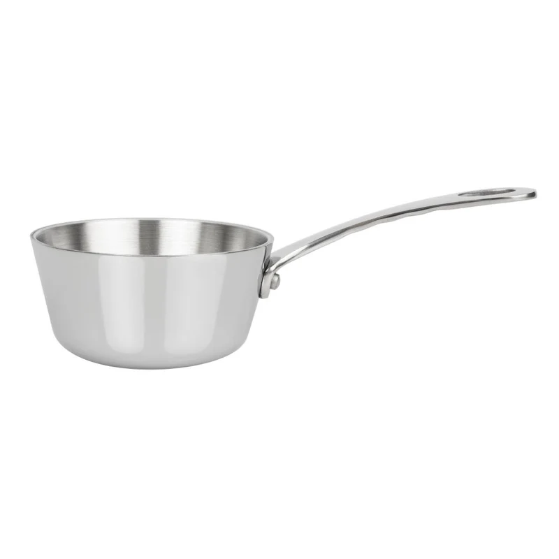 Mini saucière en acier inoxydable Vogue 85mm