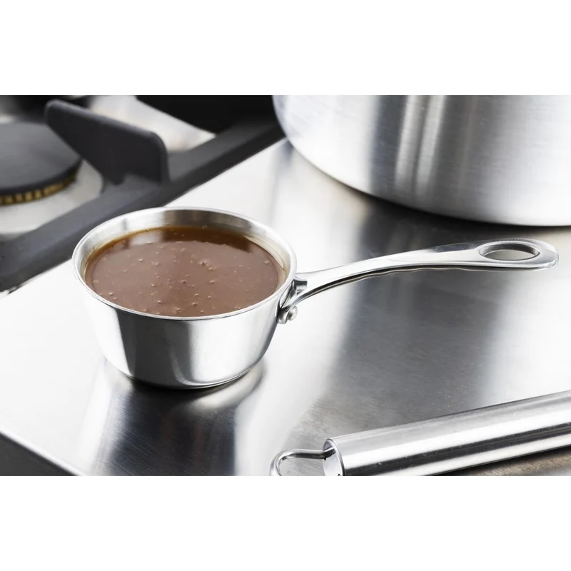 Mini saucière en acier inoxydable Vogue 85mm