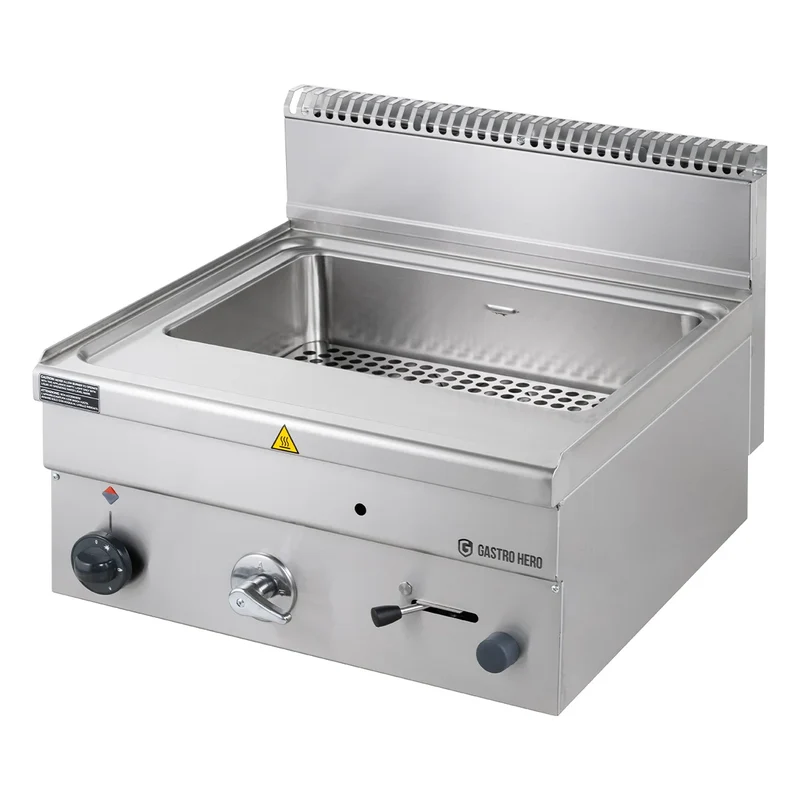 Cuiseur à pâtes à gaz Série 600 - 60/60 - 25 litres - appareil de table - 11 kW