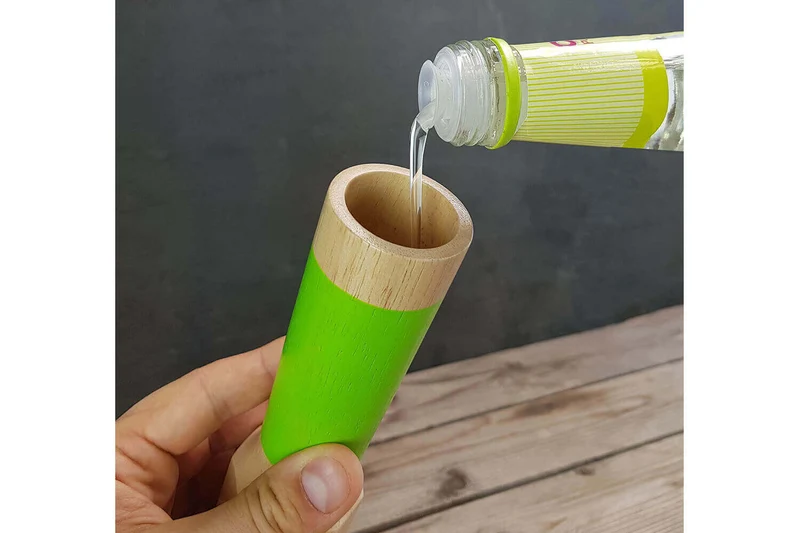 Coffret cadeau Cookut spécial mojito 1 pilon + 2 pailles en verre + 1 livre de recettes