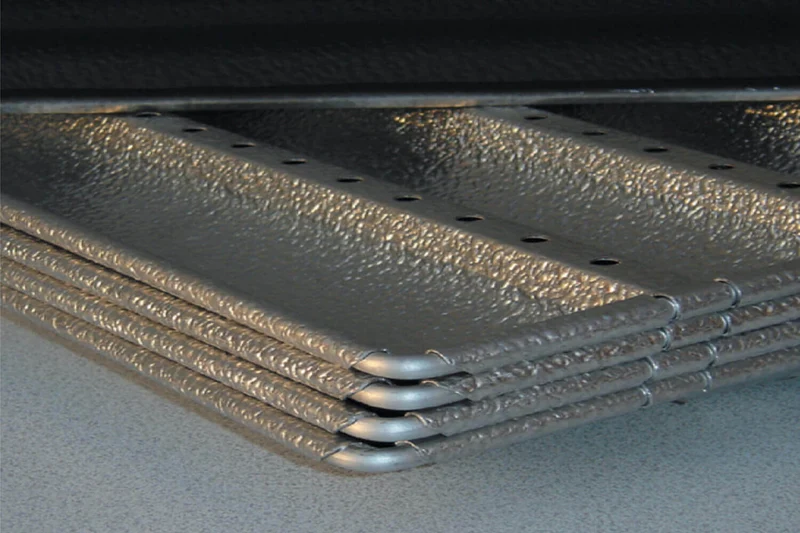 Plaque à baguettes 6 gouttières en aluminium